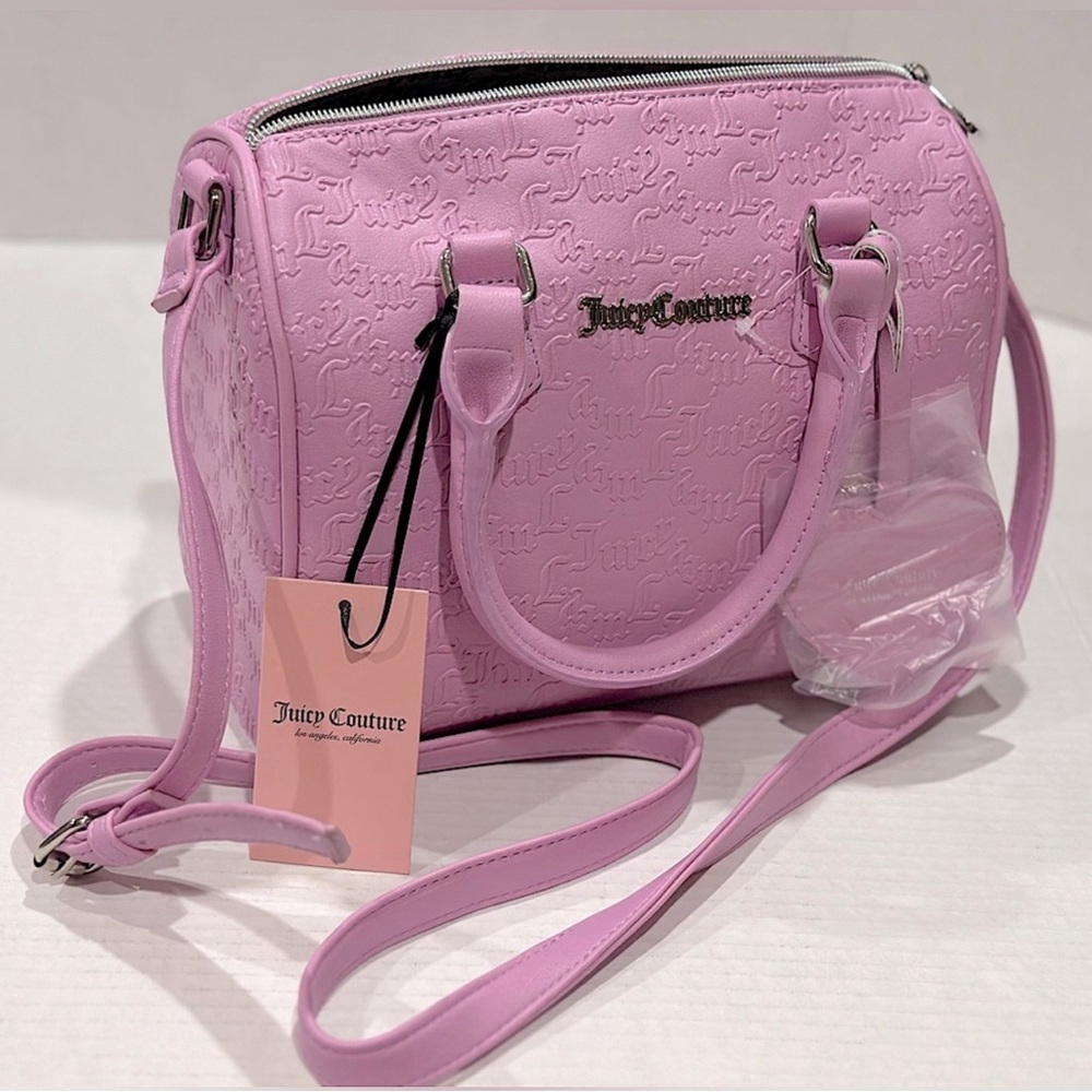 Juicy Couture GP Fondant Pink Satchel Handbag